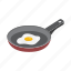 omelet, frying, pan, food, egg 
