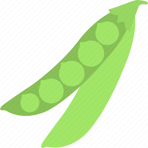 Food, green peas, healthy diet, pea pods, vegetable icon - Download on Iconfinder