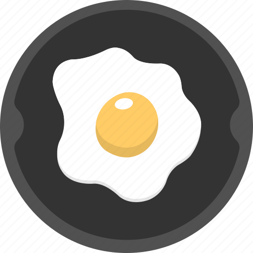 3D sunny side up eggs PNG, SVG