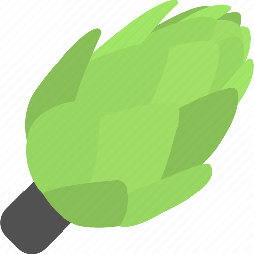 Artichoke, edible vegetable, foodstuff, green flower, healthy diet icon - Download on Iconfinder