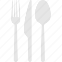 cutlery, fork, kitchenware, knife, restaurant sign