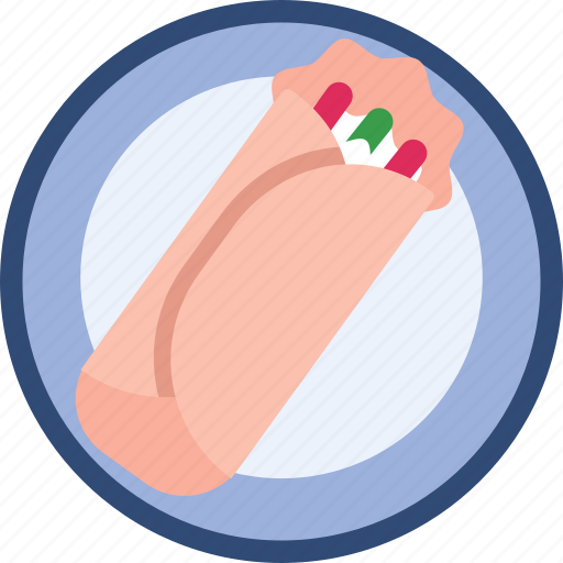 Food, frenkie, rolls, snacks icon - Download on Iconfinder