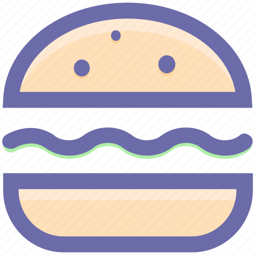 Burger, cheeseburger, eating, fast food, food, hamburger, snack icon - Download on Iconfinder