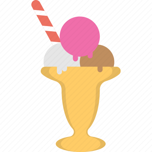 Dessert, food, frozen food, ice cream, sweet icon - Download on Iconfinder