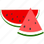 fresh, fruit, sweet, tropical, watermelon 