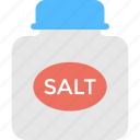 container, kitchenware, salt jar, salt preserver, salt shaker