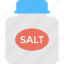 container, kitchenware, salt jar, salt preserver, salt shaker 