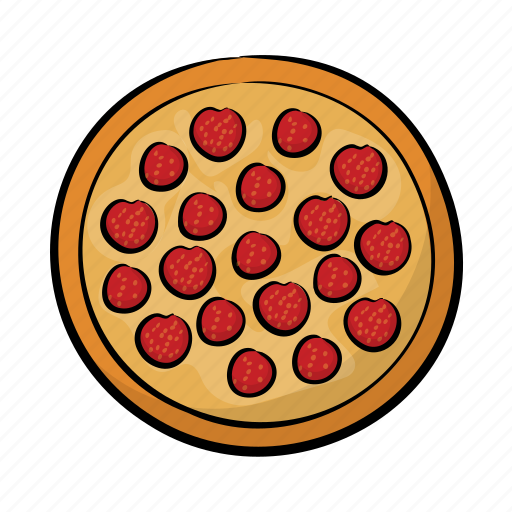 Edible, fast food, pizza, savoury dish, snack icon - Download on Iconfinder