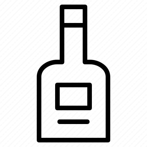 Bottle, alcohol, beverage, drink, wine icon - Download on Iconfinder