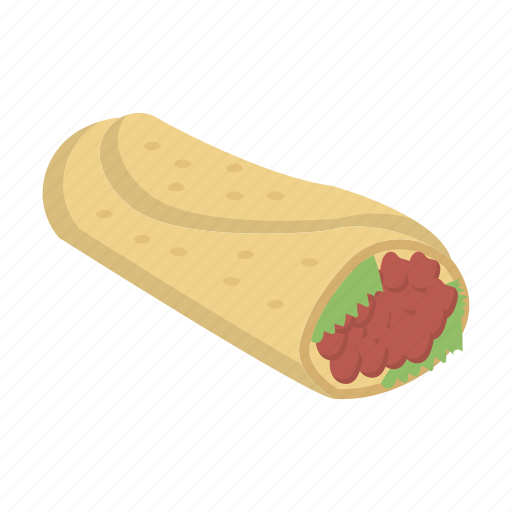 Fastfood, roll, shawarma, meal, eat icon - Download on Iconfinder