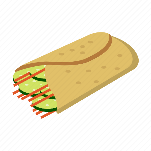 Meal, shawarma, eat, fastfood, roll icon - Download on Iconfinder