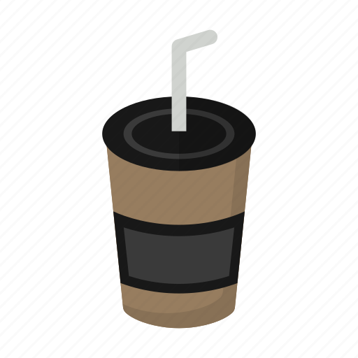 Papercup, drink, juice, coffee, straw icon - Download on Iconfinder