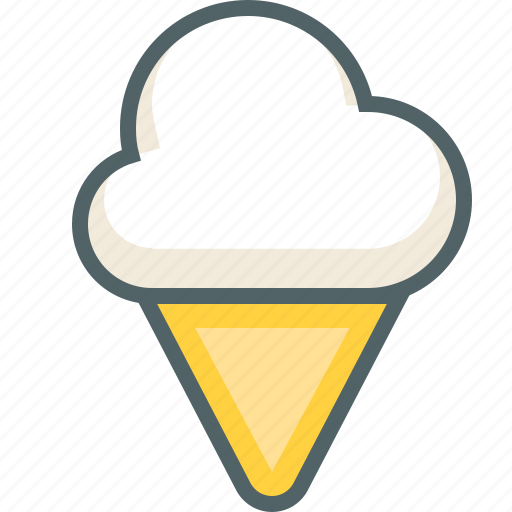 Cream, ice, cold, dessert, food, icecream icon - Download on Iconfinder