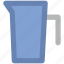 beaker, ewer, jug, jug of water, measurement jug, pitcher 