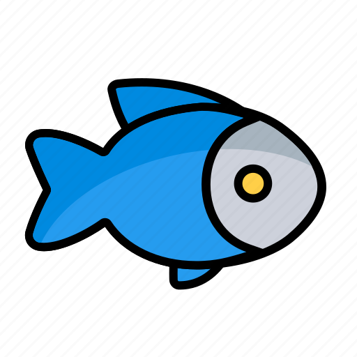 Fish, animal, aquarium, fishing, food, pet, seafood icon - Download on Iconfinder