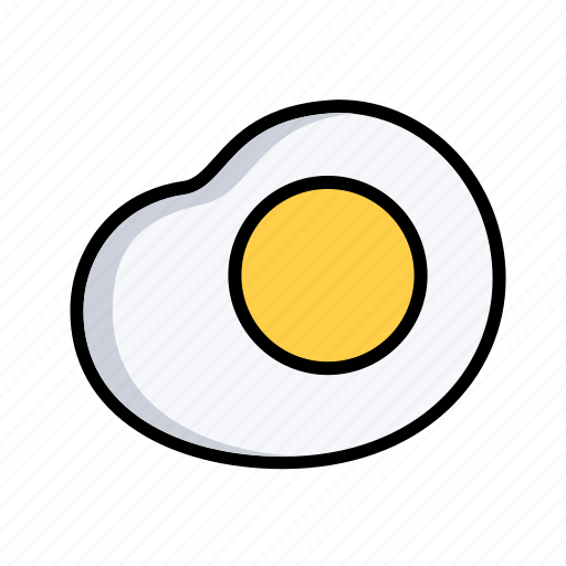 Egg, food, fried, meal, omelet, scrambled, scrambled eggs icon - Download  on Iconfinder