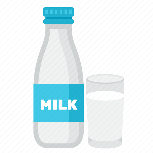 Milk, drink, glass, bottle icon - Download on Iconfinder