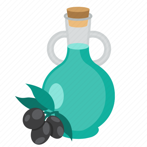 Oil, olive, bottle, olives icon - Download on Iconfinder