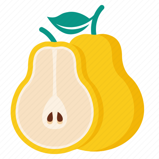 Food, fruit, pear, yellow icon - Download on Iconfinder