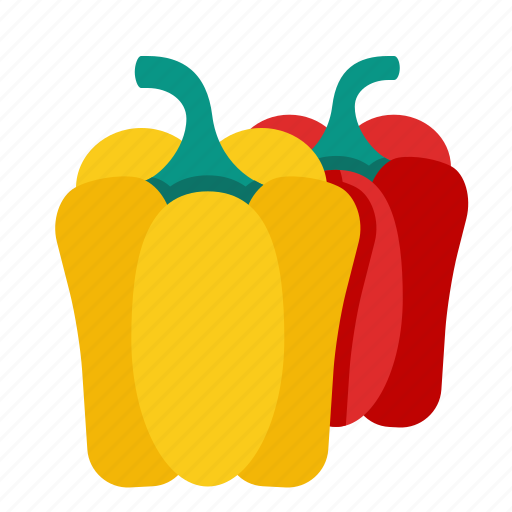 Food, pepper, vegetable, bell pepper icon - Download on Iconfinder