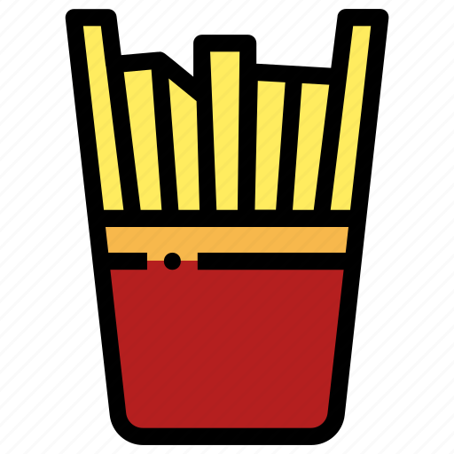 Eat, french, fries, potato, vegetable, vegetarian icon - Download on Iconfinder