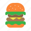 burger, cheese, fast, food, ham 