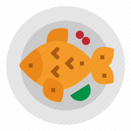 Dish, fish, food, fried, steak icon - Download on Iconfinder