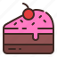 cake, dessert, sweet, bakery, slice, pastry, food 