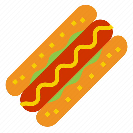 Hotdog, hot dog icon - Download on Iconfinder on Iconfinder