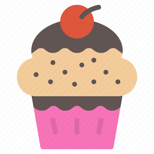Bakery, birthday, cake, chocolate, cupcake icon - Download on Iconfinder