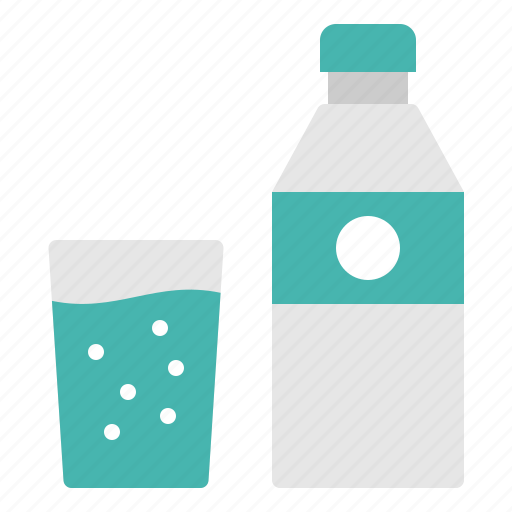 Beverage, bottle, drink, glass, water icon - Download on Iconfinder