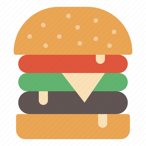 Bun, burger, fastfood, hamburger, meat icon - Download on Iconfinder