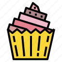 cake, cupcake, muffin