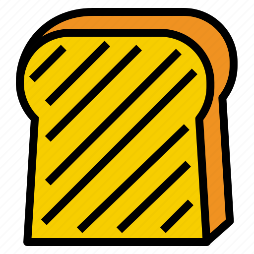 Slice, toast, bread icon - Download on Iconfinder