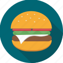 burger, fast food, food, hamburger, snack
