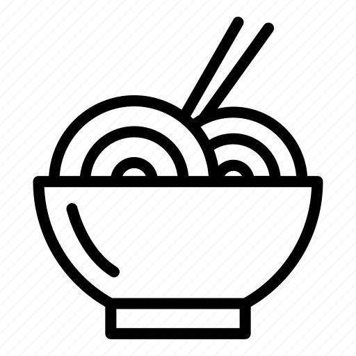 Cooking, restaurant, chopsticks, food, noodle, ramen icon - Download on Iconfinder
