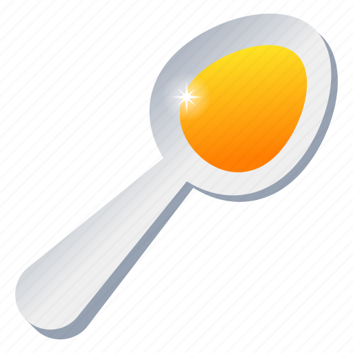 Honey spoon, spoon, teaspoon, silverware, cutlery icon - Download on Iconfinder