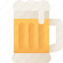 beer, drink, alcoholic, mug, bar