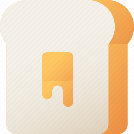 Bread, slice, butter, bake, food, bakery icon - Download on Iconfinder