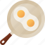 frying, eggs, pan, cook, cooking 