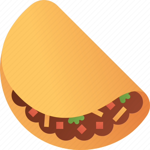 Taco, mexican, food, street, restaurant icon - Download on Iconfinder