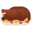 turkey, thanksgiving, chicken, bake, dinner 
