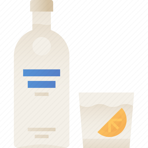 Vodka, drink, alcohol, bar, lemon icon - Download on Iconfinder