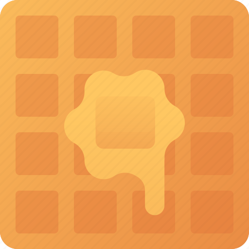 Waffle, breakfast, dessert, bakery, cafe icon - Download on Iconfinder