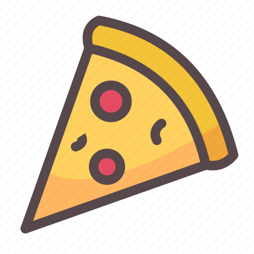 Food, junk food, pizza, slice icon - Download on Iconfinder