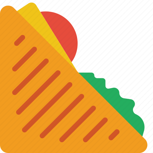 And, drink, food, sandwich, snack, triangle icon - Download on Iconfinder