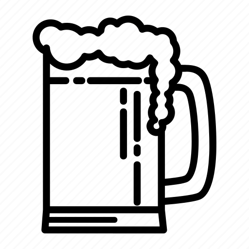 Beer, beverage, cold, drink, glass icon - Download on Iconfinder