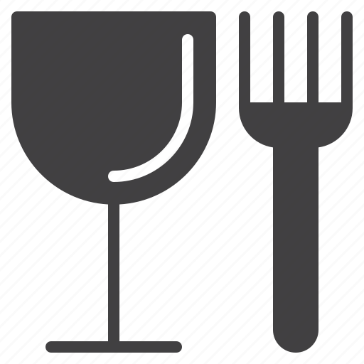 Food, fork, glass, restaurant icon - Download on Iconfinder