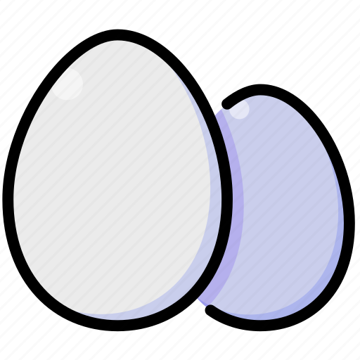 Egg, chicken egg, protein egg, easter egg, food icon - Download on Iconfinder