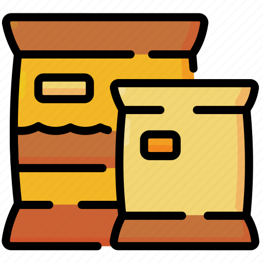 Snack, chips, potato, food icon - Download on Iconfinder